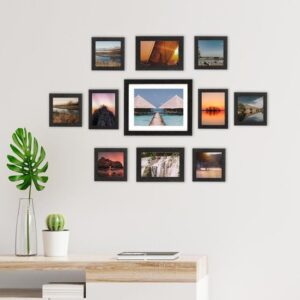 Cleome Family Tree Wall Photo Frame, Set of 7