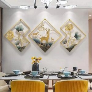 Wall Art Sculpture Hanging Decoration Items for Living Room Bedroom Office, Hotel Restaurant